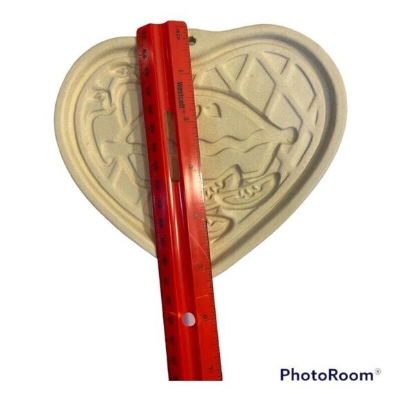 Pampered Chef Welcome Home Heart Cookie Mold 1998 Family Heritage Collection - Picture 4 of 4